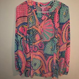 lilly pulitzer elsa top